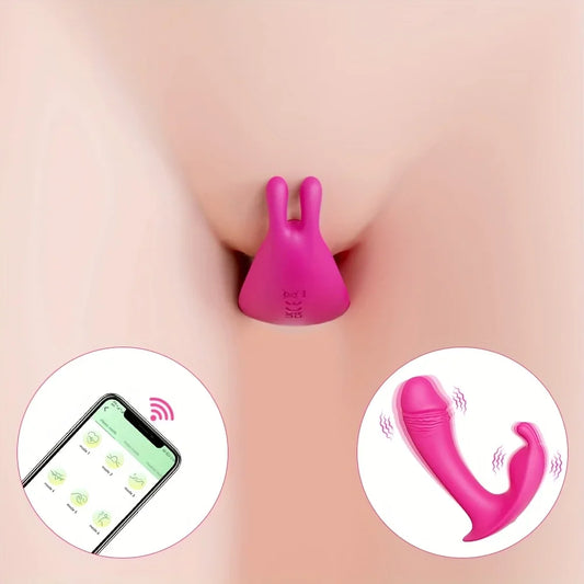 APP Control Wearable Dildo Vibrator for Women Clitoris Stimulator G Spot Vagina Female Masturbator Sex Toys for Adult Goods